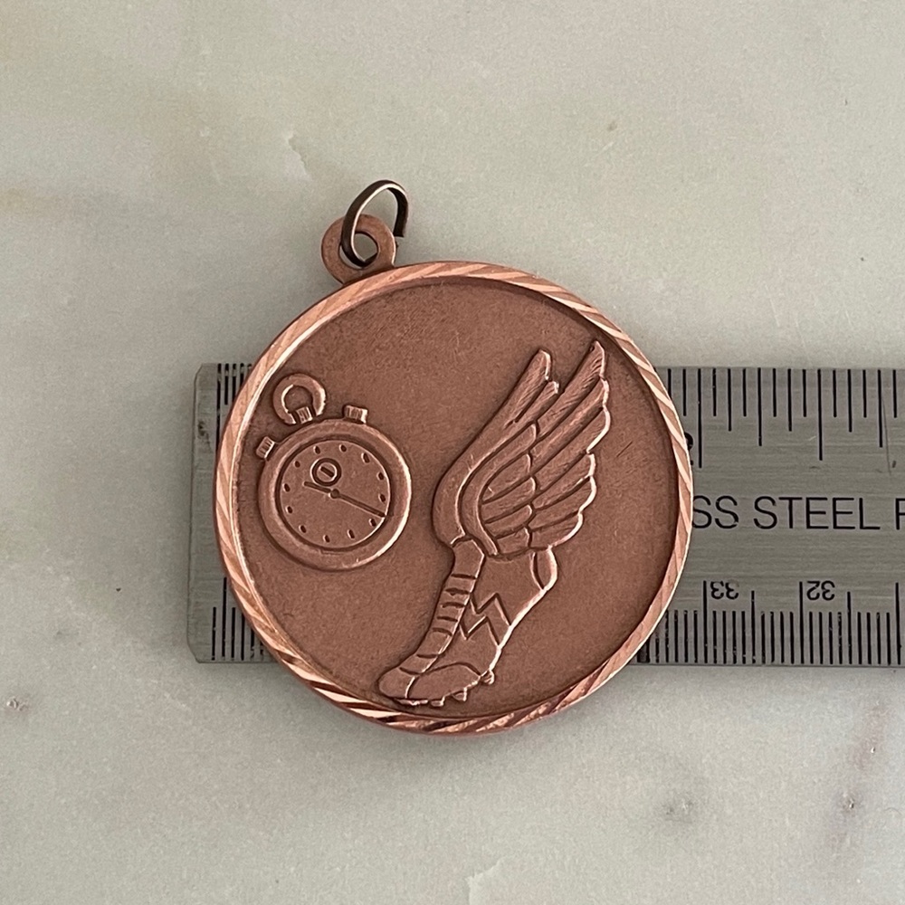 Solid copper medallion - Picture 4 of 6